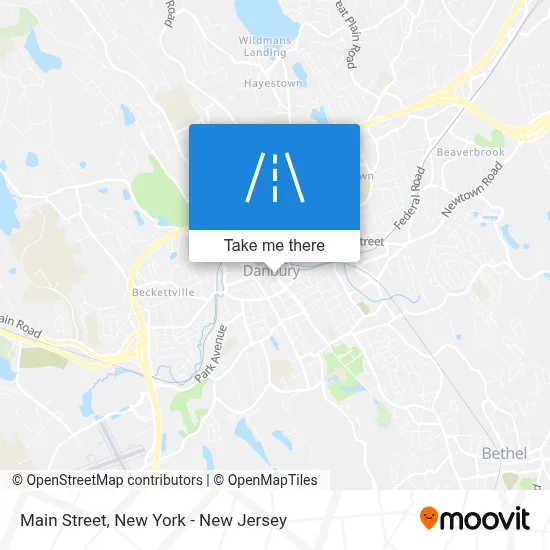 Main Street map