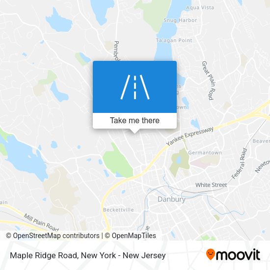 Mapa de Maple Ridge Road