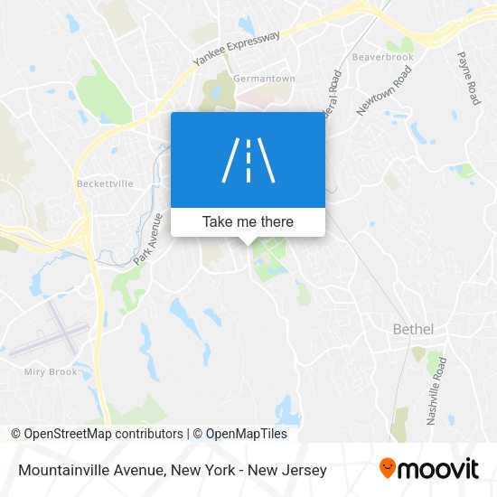 Mapa de Mountainville Avenue