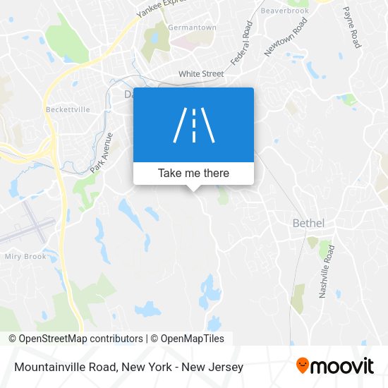 Mountainville Road map