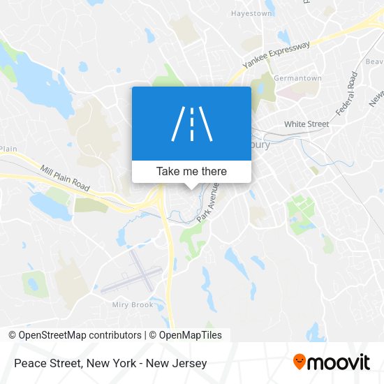 Mapa de Peace Street
