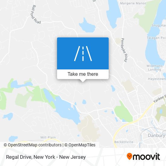 Regal Drive map