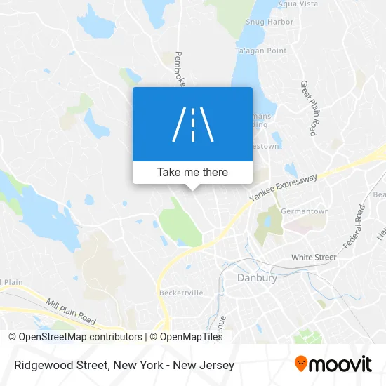 Ridgewood Street map