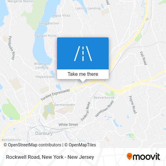 Mapa de Rockwell Road