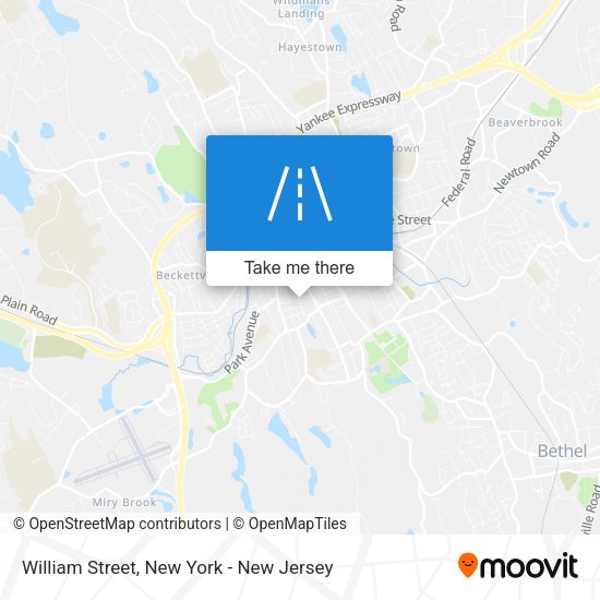 Mapa de William Street