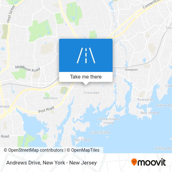 Mapa de Andrews Drive