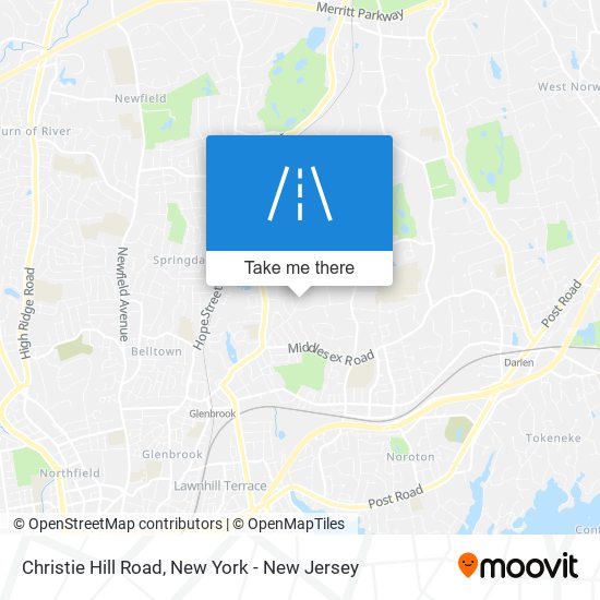Mapa de Christie Hill Road