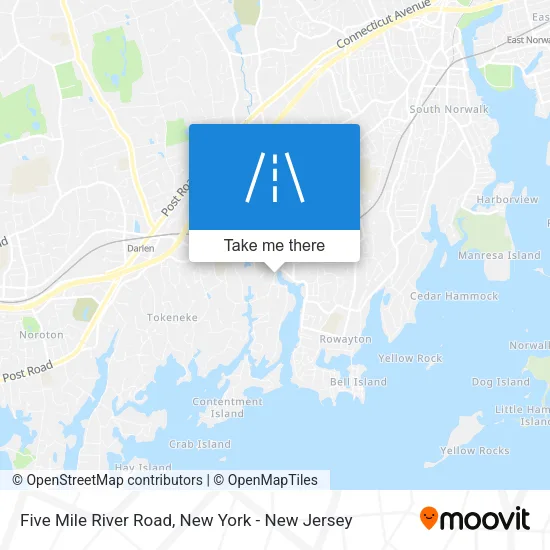 Mapa de Five Mile River Road