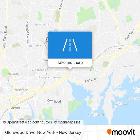 Glenwood Drive map