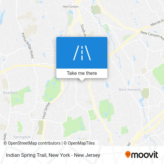 Mapa de Indian Spring Trail
