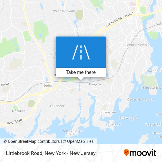 Mapa de Littlebrook Road