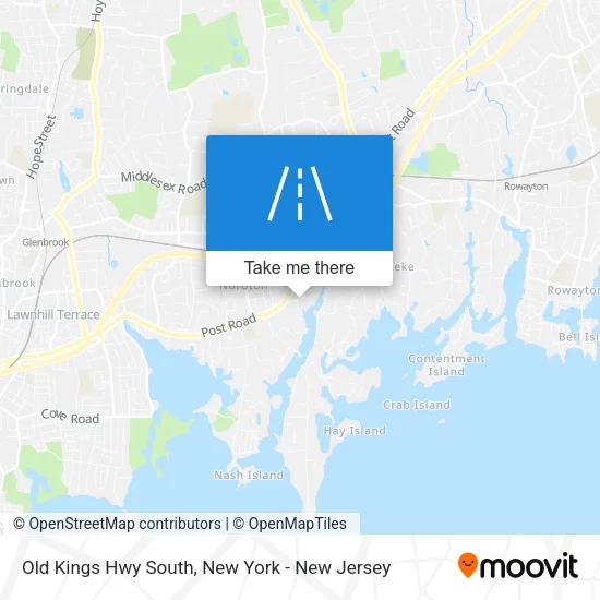 Old Kings Hwy South map