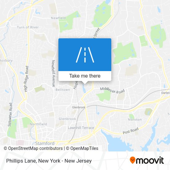 Mapa de Phillips Lane