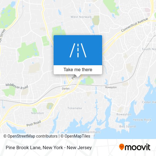 Mapa de Pine Brook Lane