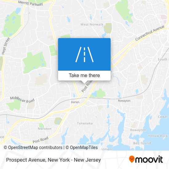 Mapa de Prospect Avenue