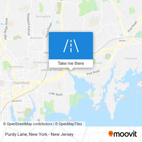 Purdy Lane map