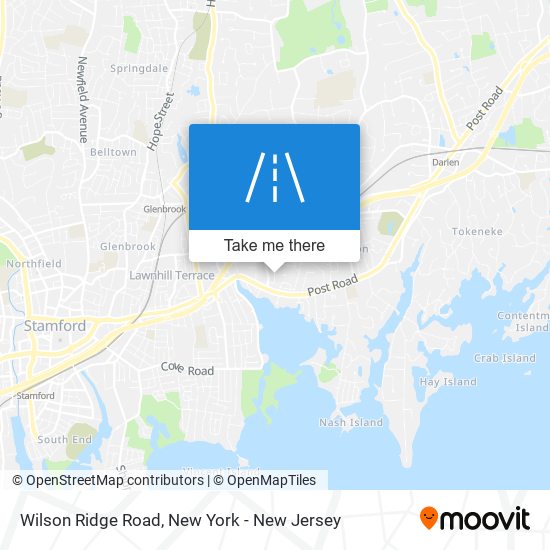 Wilson Ridge Road map