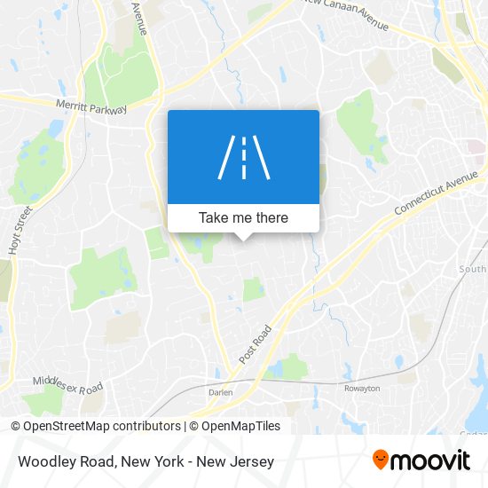 Woodley Road map