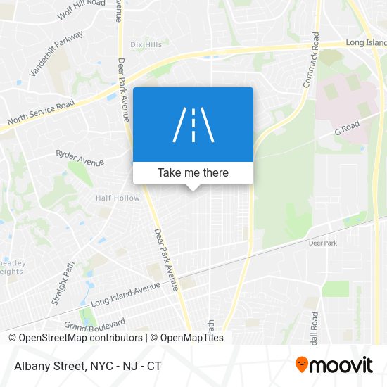 Mapa de Albany Street
