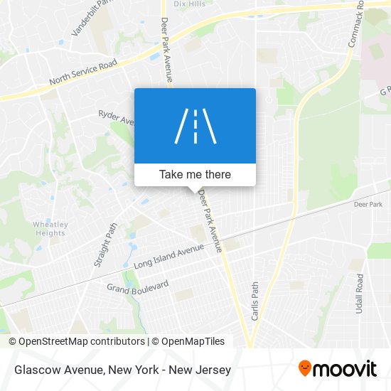 Glascow Avenue map