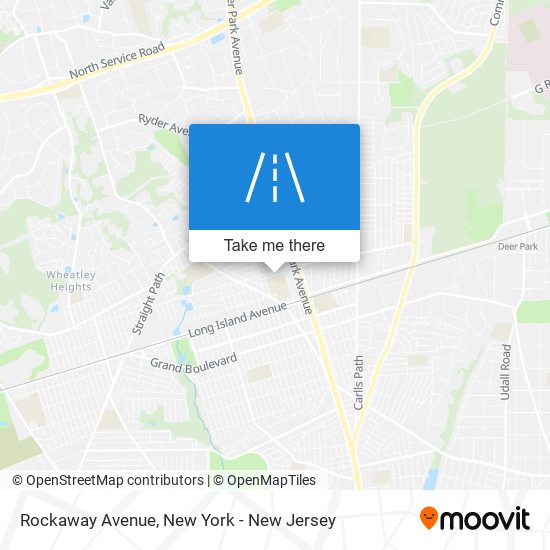 Mapa de Rockaway Avenue