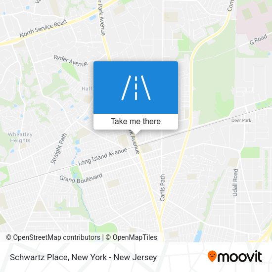 Mapa de Schwartz Place