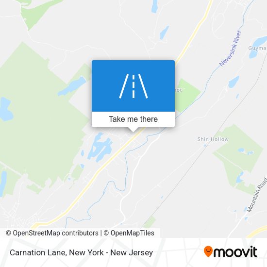 Mapa de Carnation Lane