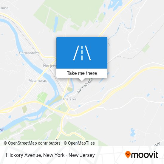 Mapa de Hickory Avenue