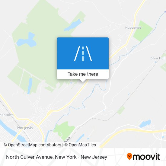Mapa de North Culver Avenue
