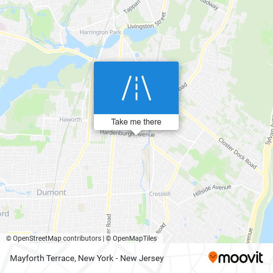 Mayforth Terrace map