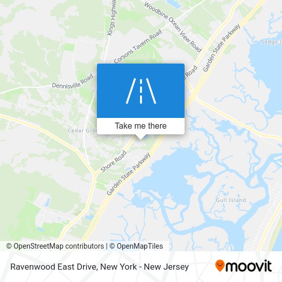 Mapa de Ravenwood East Drive