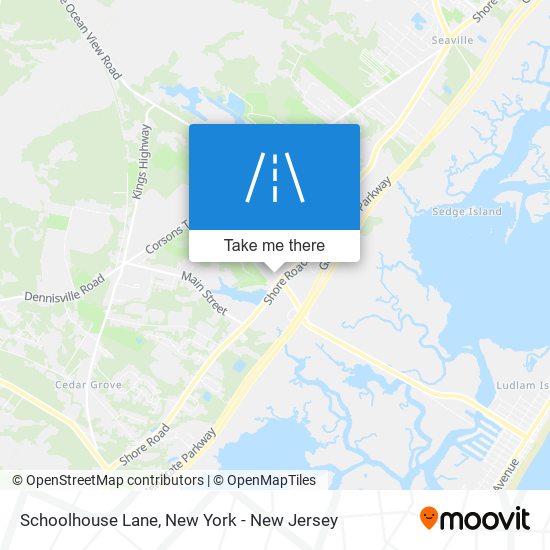 Schoolhouse Lane map