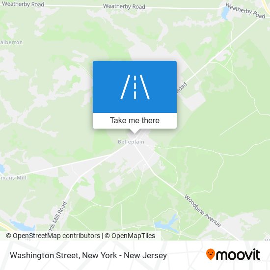 Washington Street map