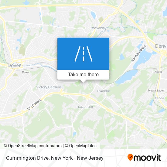 Mapa de Cummington Drive