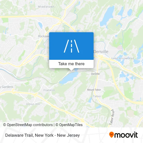 Delaware Trail map