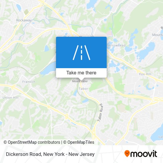 Mapa de Dickerson Road