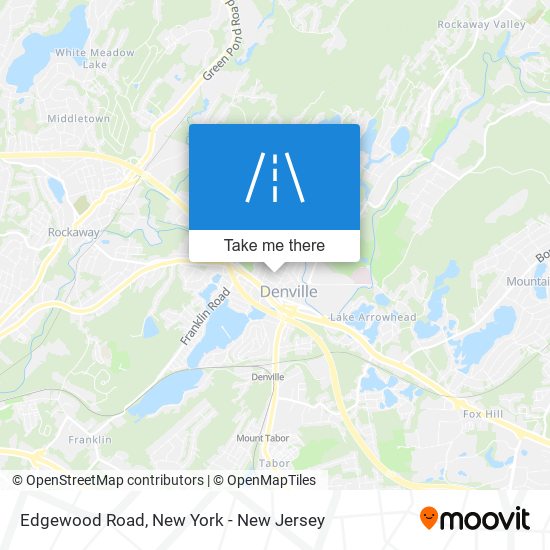 Mapa de Edgewood Road