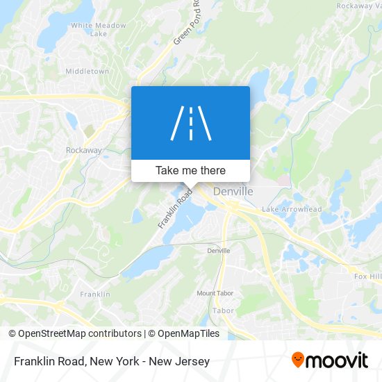 Franklin Road map