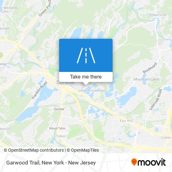 Garwood Trail map