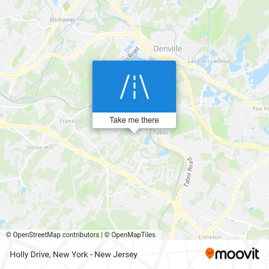 Holly Drive map
