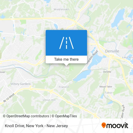 Mapa de Knoll Drive