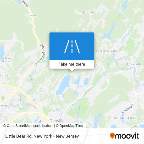 Mapa de Little Bear Rd