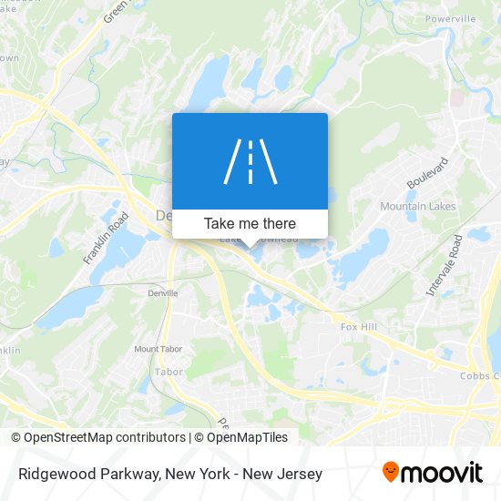 Ridgewood Parkway map