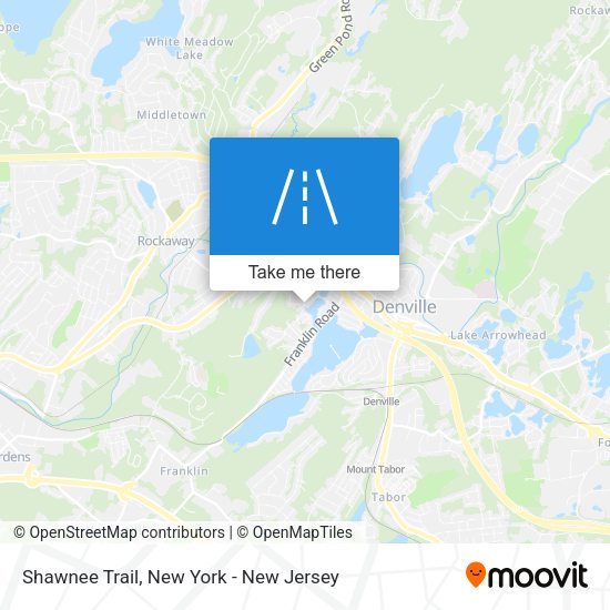 Mapa de Shawnee Trail