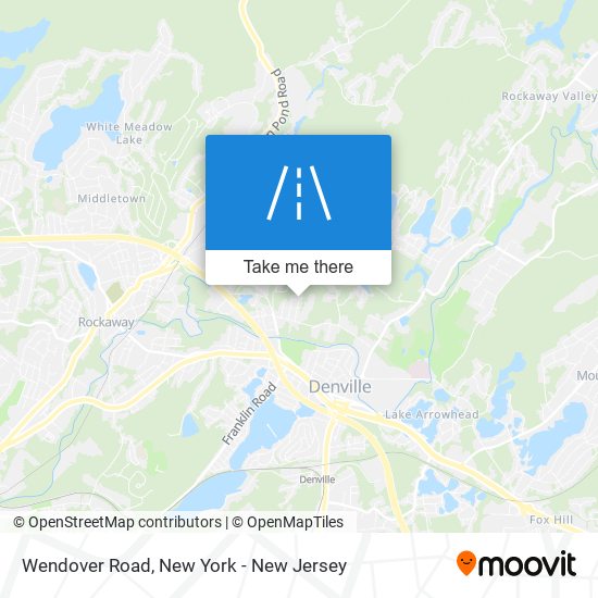 Mapa de Wendover Road