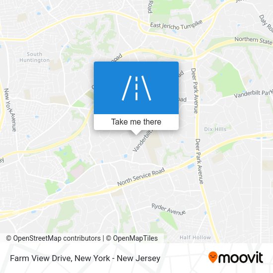 Farm View Drive map