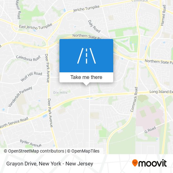 Mapa de Grayon Drive