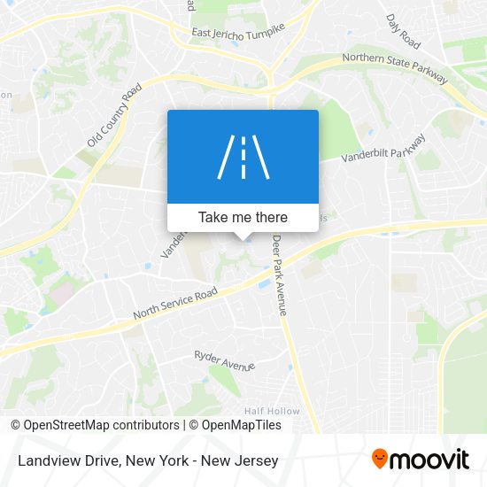 Mapa de Landview Drive