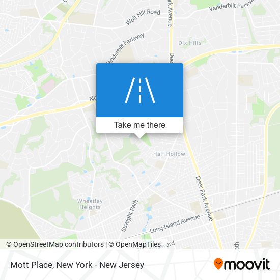 Mott Place map