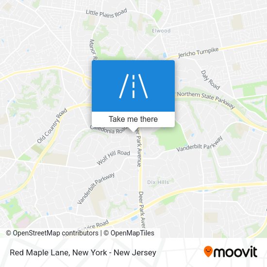 Mapa de Red Maple Lane